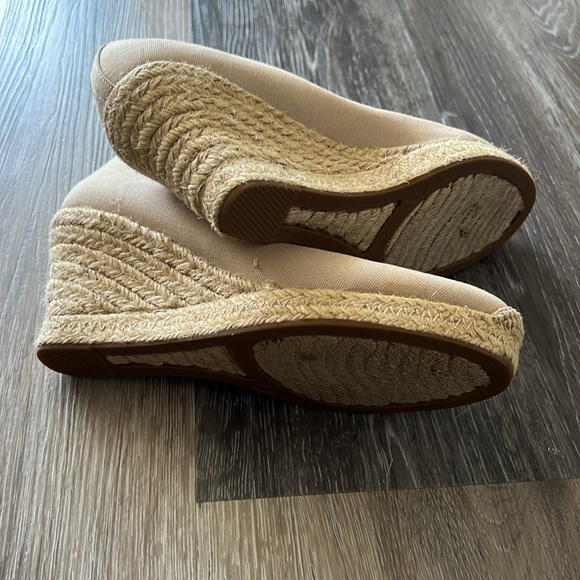 J. Crew Canvas Espadrille Wedges in Flax - Picture 5 of 5